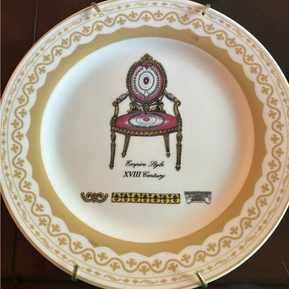Vintage chair plates - Picture 2 of 5